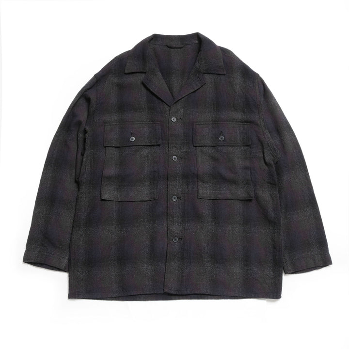 KAPTAIN SUNSHINE - Alpaca Wool Field Shirt Jacket - KS26FSH10