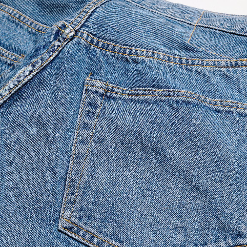 KAPTAIN SUNSHINE - 5P Zipper Front Denim Pants - KSBS109DZ