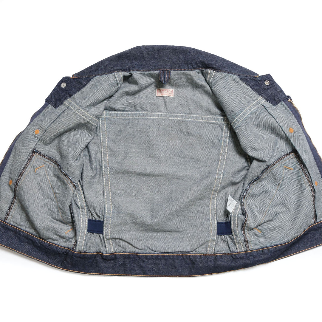 KOOKYZOO - DINNER JEAN JACKET - ONE WASH - KZF6-06-1