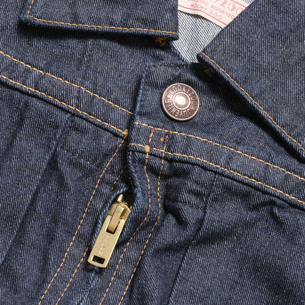KOOKYZOO - DINNER JEAN JACKET - ONE WASH - KZF6-06-1 – Sun House