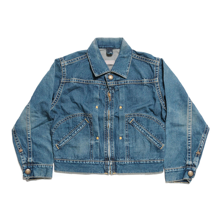 KOOKYZOO - DINNER JEAN JACKET - USED WASH - KZF6-06-2