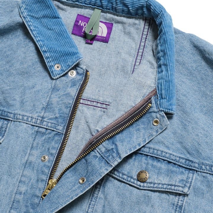 THE NORTH FACE PURPLE LABEL - Linen Cotton Denim Field Jacket - N26FA027-IB