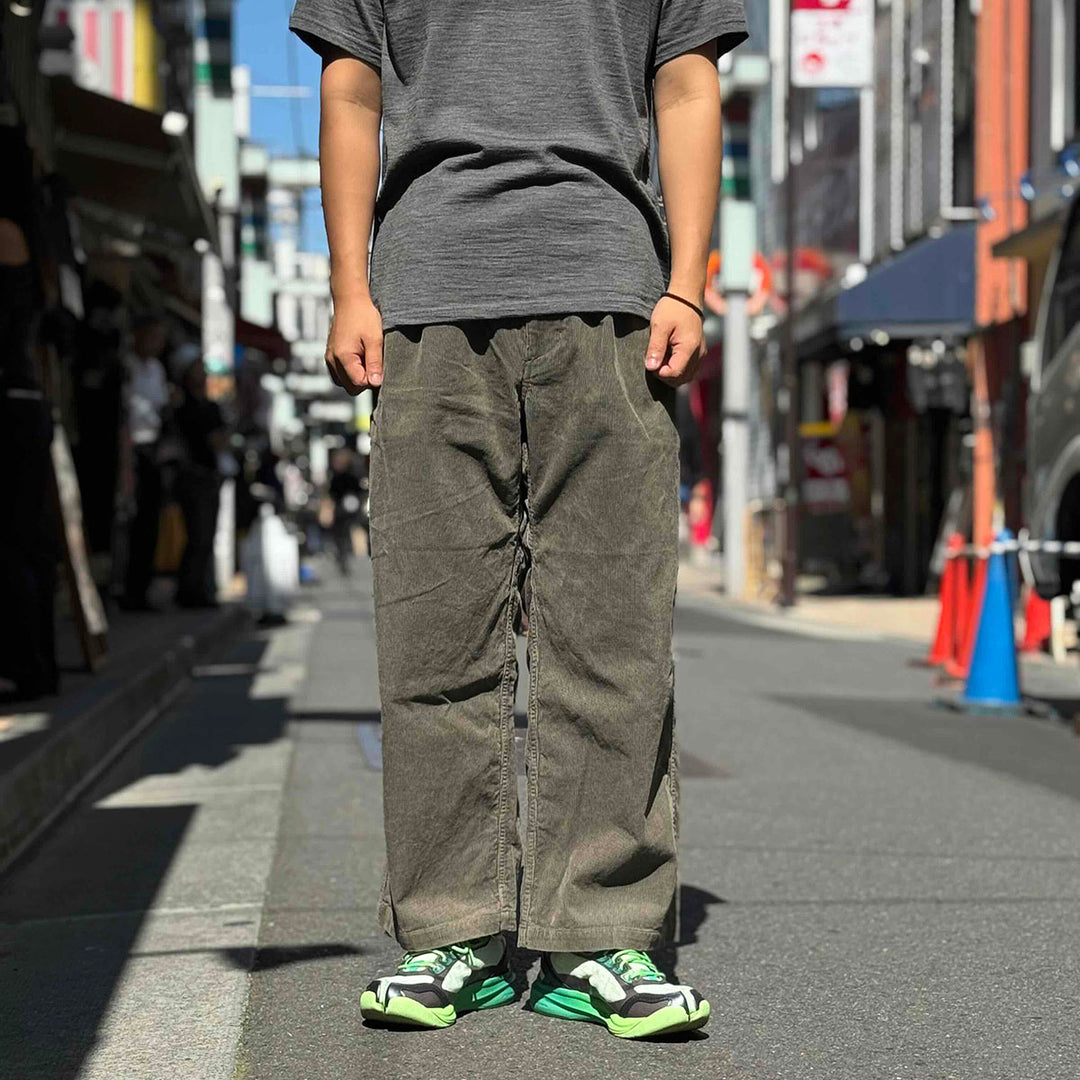 THE NORTH FACE PURPLE LABEL - Corduroy Wide Straight Field Pants - N26FC052