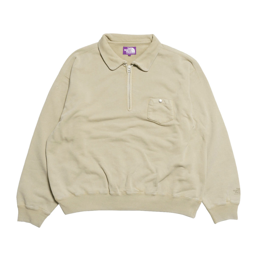 トップス Sugar Eclipse THE NORTH FACE PURPLE LABEL - Garment Dyed Field Half Zip