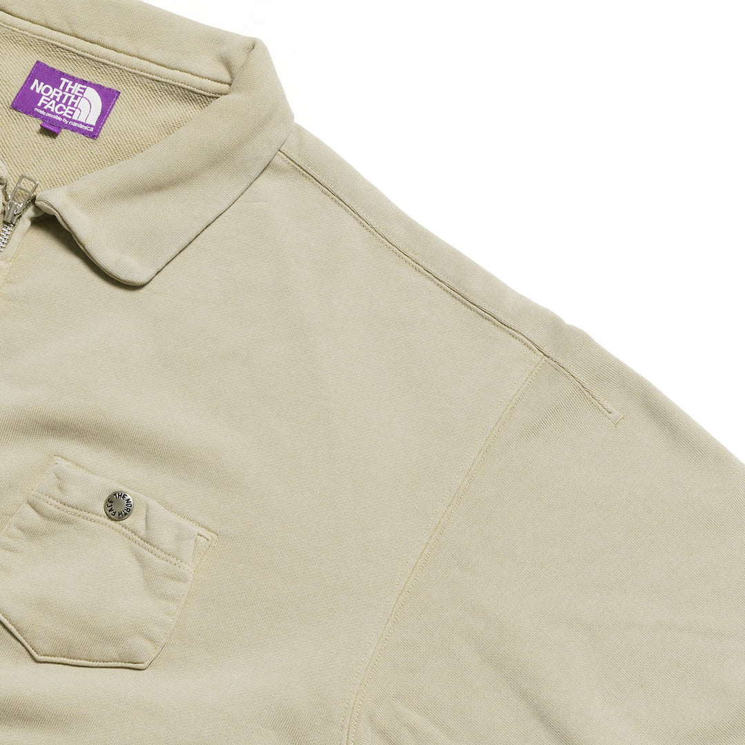 THE NORTH FACE PURPLE LABEL - Garment Dyed Field Half Zip Sweatshirts - N26SH056