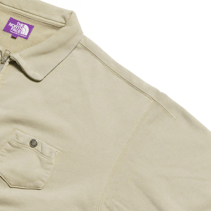 THE NORTH FACE PURPLE LABEL - Garment Dyed Field Half Zip Sweatshirts - N26SH056