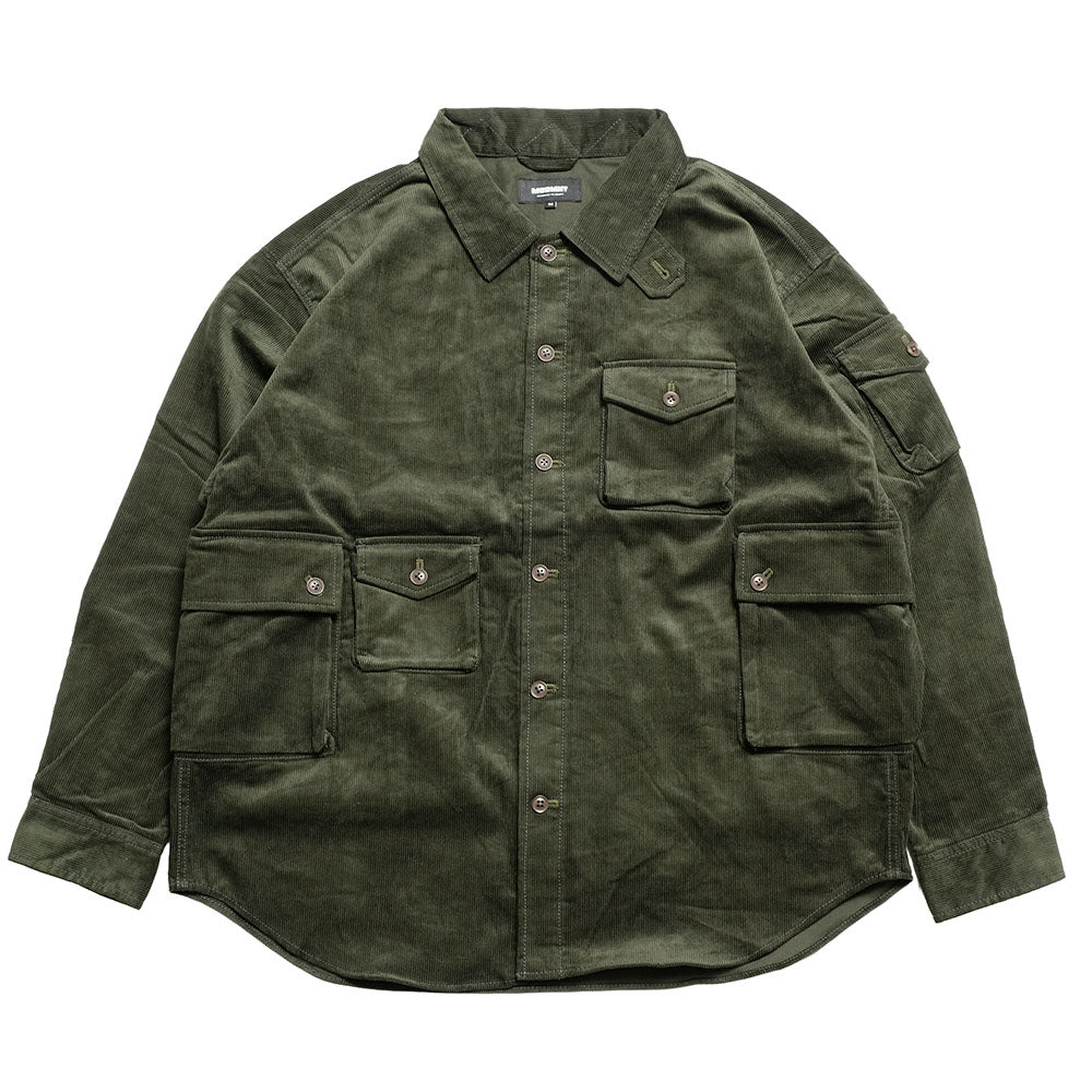 MODMNT - CORDUROY UTILITY CPO SHIRT - NA25F1I016