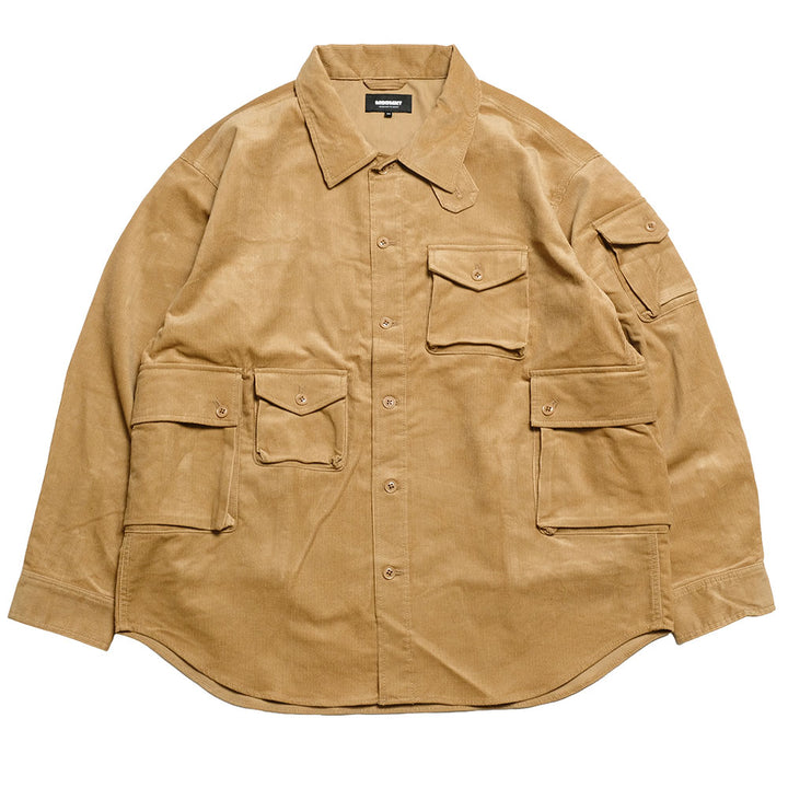 MODMNT - CORDUROY UTILITY CPO SHIRT - NA25F1I016