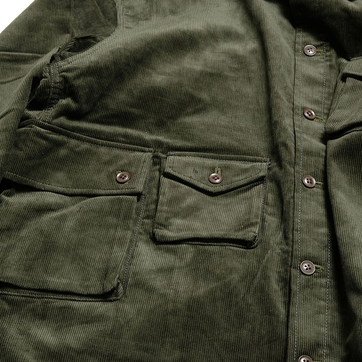 MODMNT - CORDUROY UTILITY CPO SHIRT - NA25F1I016