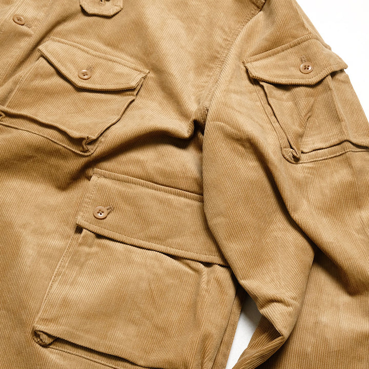 MODMNT - CORDUROY UTILITY CPO SHIRT - NA25F1I016