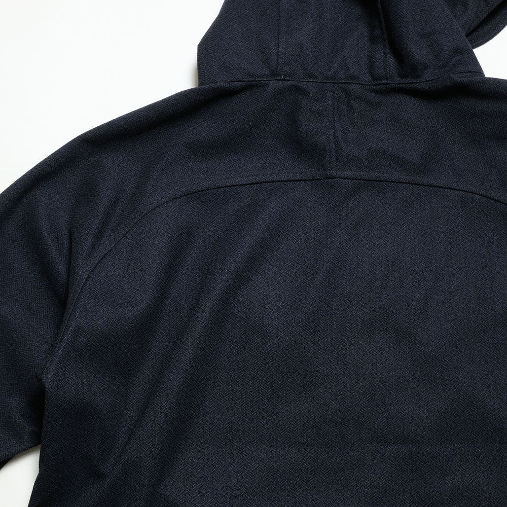 MODMNT - TWEED KNIT HOODED SHIRT - NA25F1I014