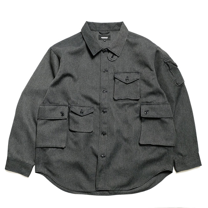 MODMNT - T/TWEED UTILITY CPO SHIRT - NA25F1I015