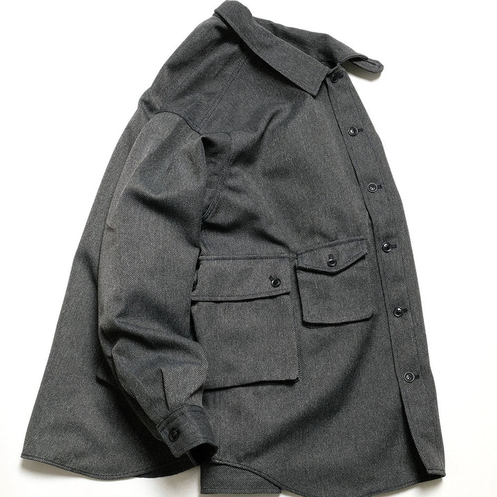 MODMNT - T/TWEED UTILITY CPO SHIRT - NA25F1I015