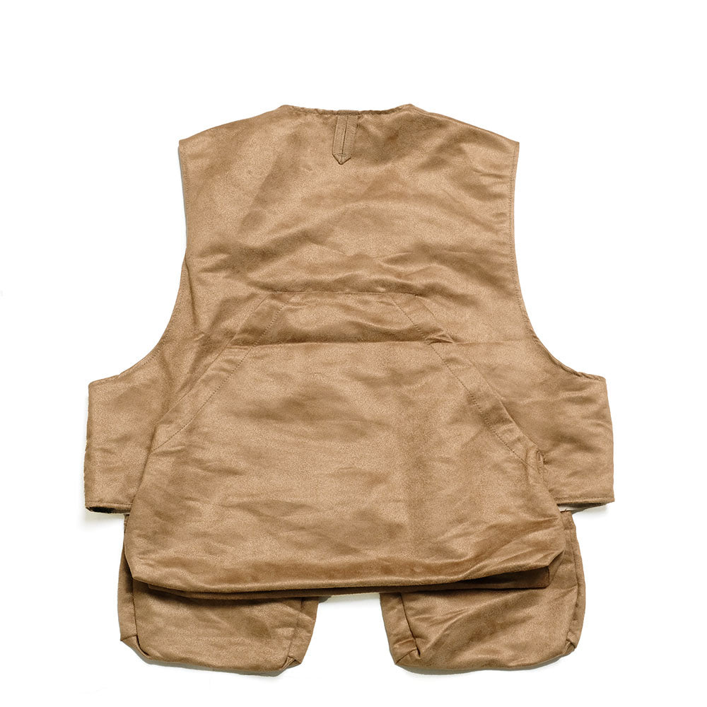 Engineered Garments - Fowl Vest - Polyester Fake Suede - NQ123