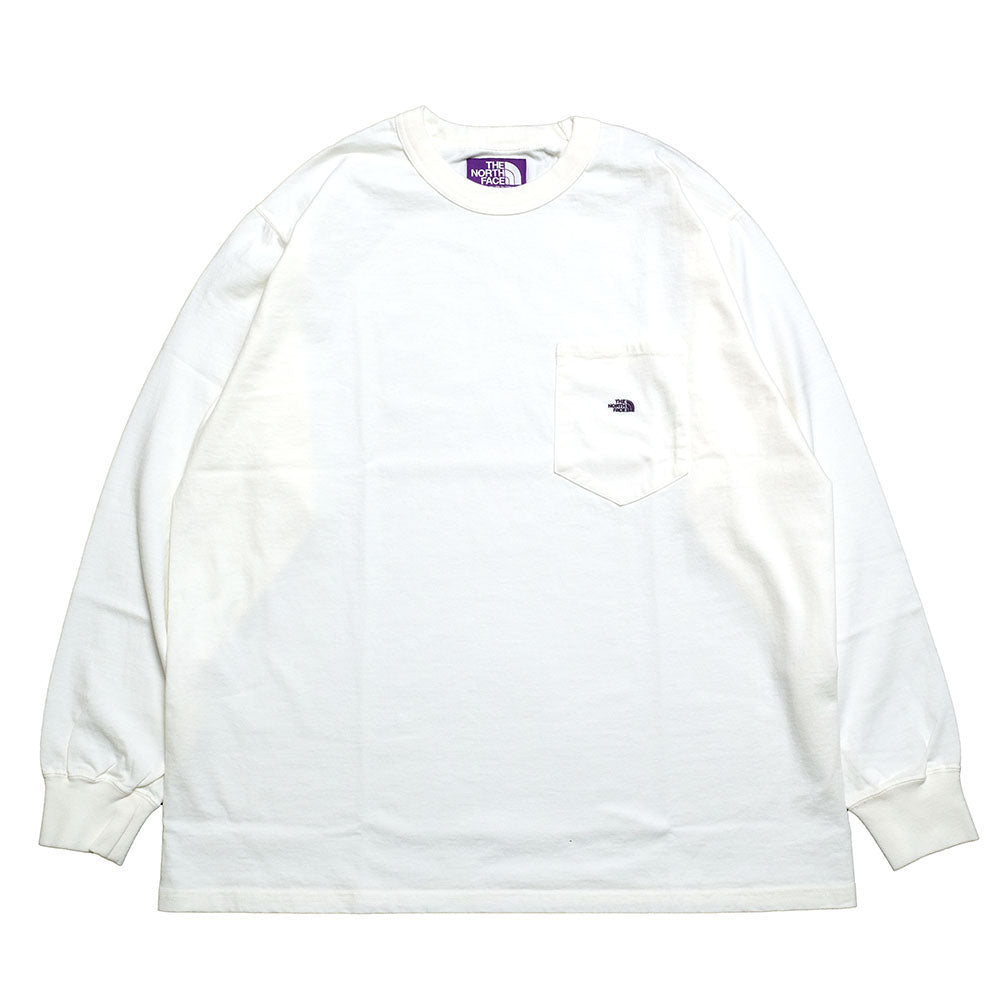 THE NORTH FACE PURPLE LABEL - 7oz Long Sleeve Pocket Tee - NT3365N