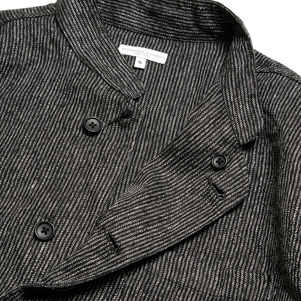 Engineered Garments - Dayton Shirt - Linen Stripe - OR033