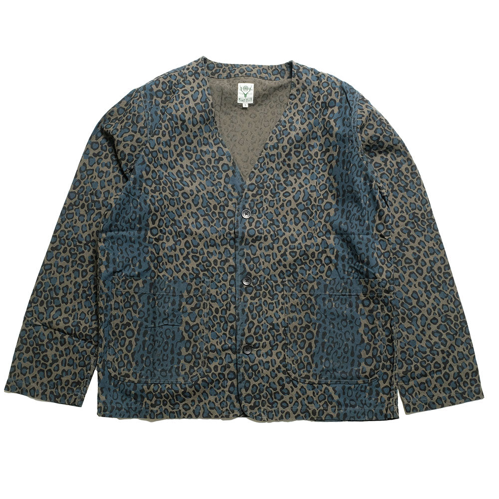 SOUTH2 WEST8 - V Neck Jacket - Flannel Cloth / Printed - OT580