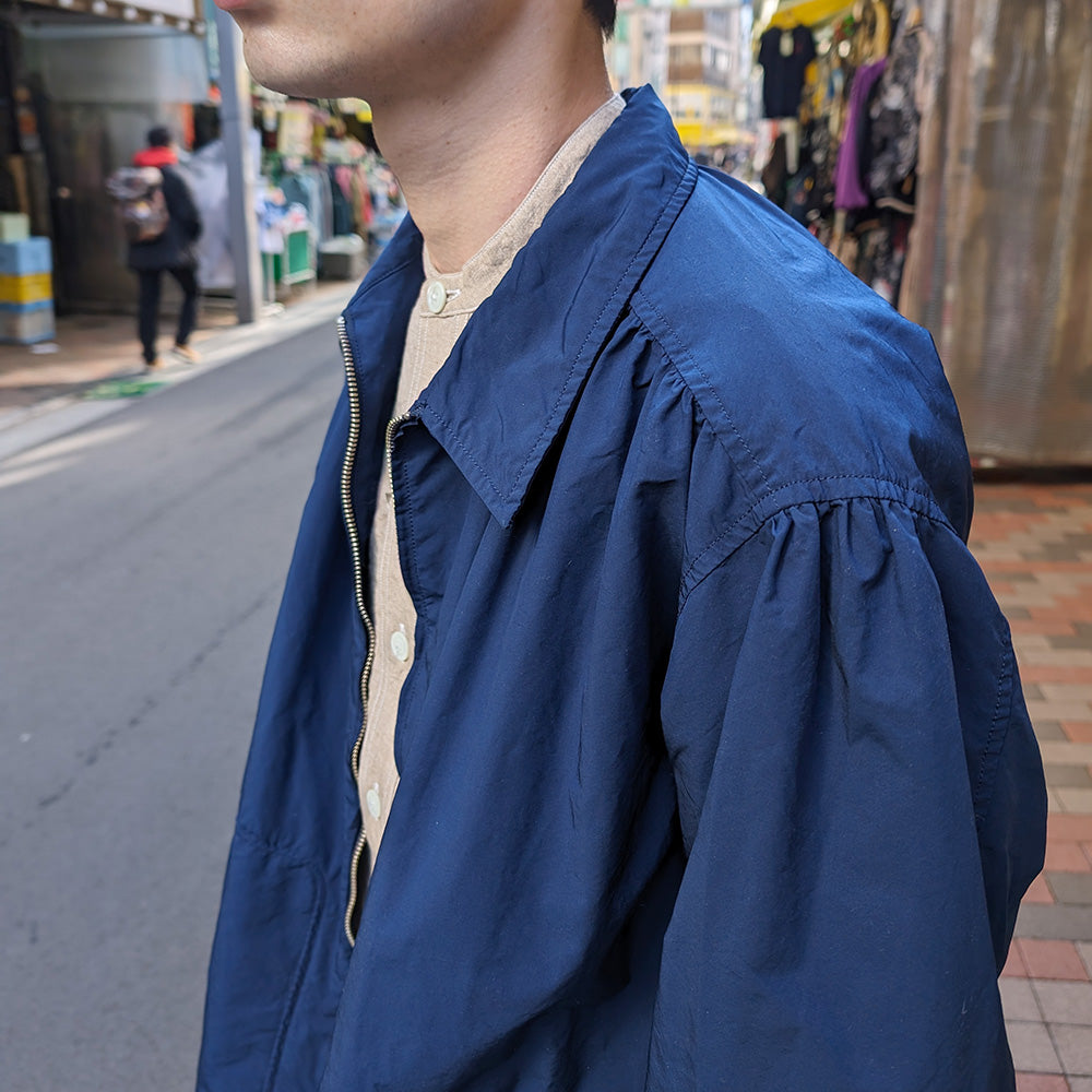 Porter Classic - WEATHER GATHERED ZIP UP JACKET - PC-026-2655 Porter Classic - WEATHER GATHERED ZIP UP JACKET - PC-026-2655