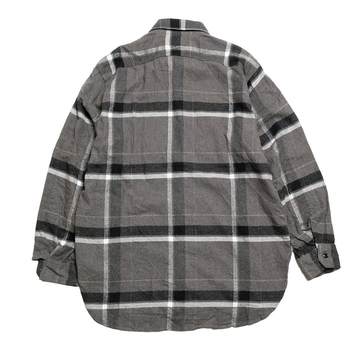 Engineered Garments - Work Shirt - Cotton Brushed Big Plaid - RV019