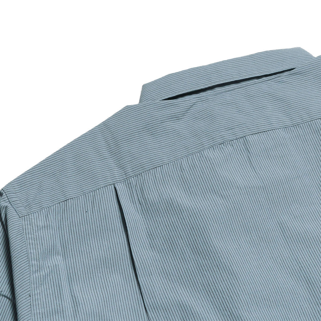 nanamica - Regular Collar Striped Wind Shirt - S26FG062