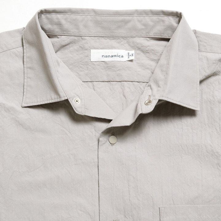 nanamica - Regular Collar Wind Shirt - S26SG082