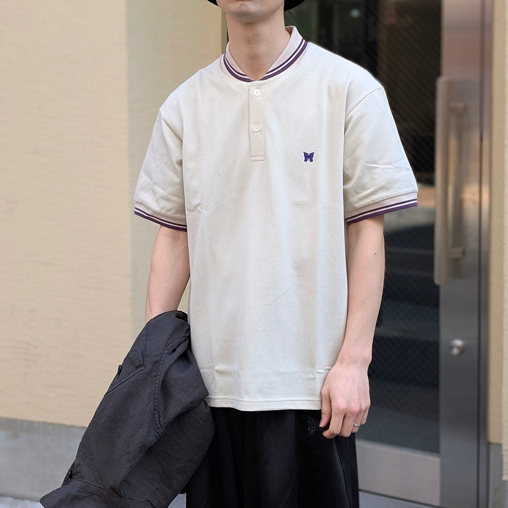 Needles - Shawl Collar Polo - Cotton Pique - SX441 – Sun House