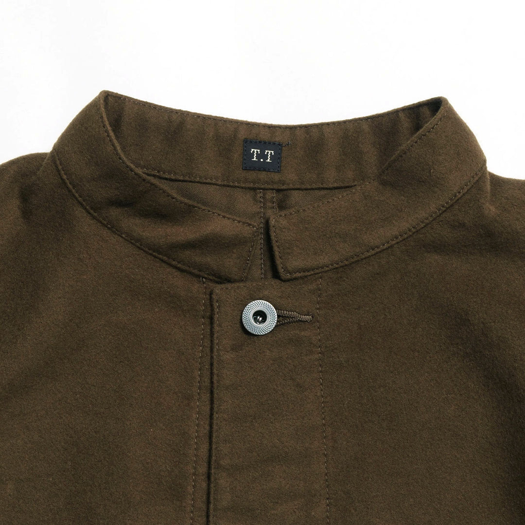 T.T - LOT.307 - STAND COLLAR JACKET - TT26AW307