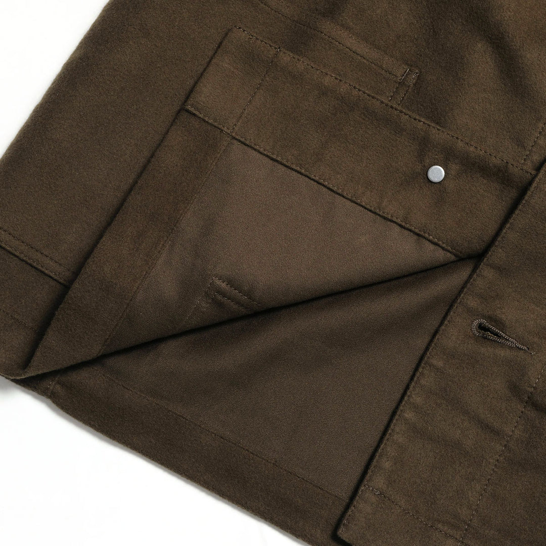 T.T - LOT.307 - STAND COLLAR JACKET - TT26AW307
