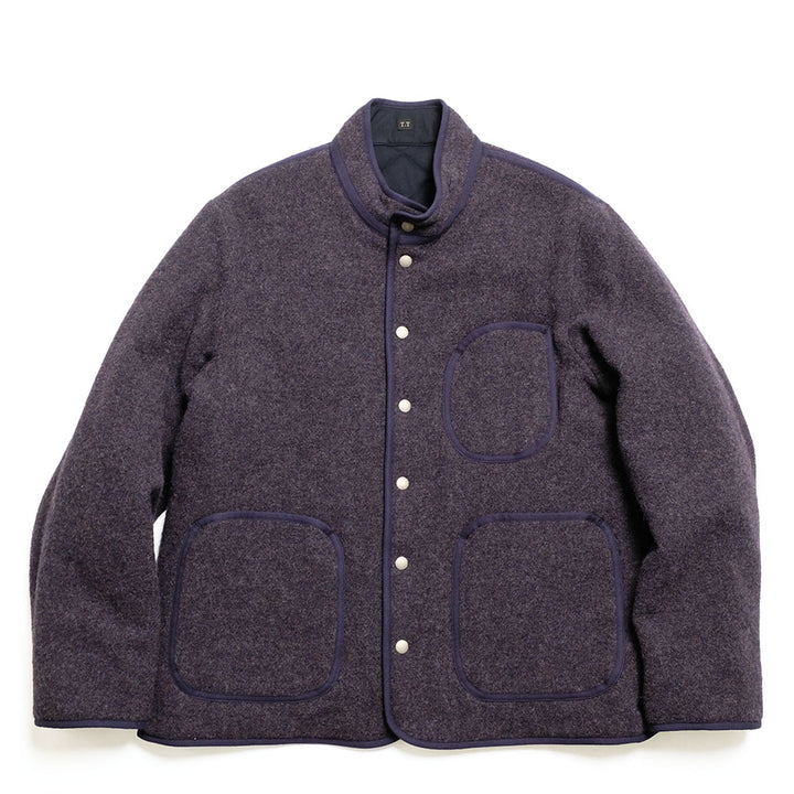 T.T - Lot.323 QUILT LINING BLANKET JACKET - TTAW25323