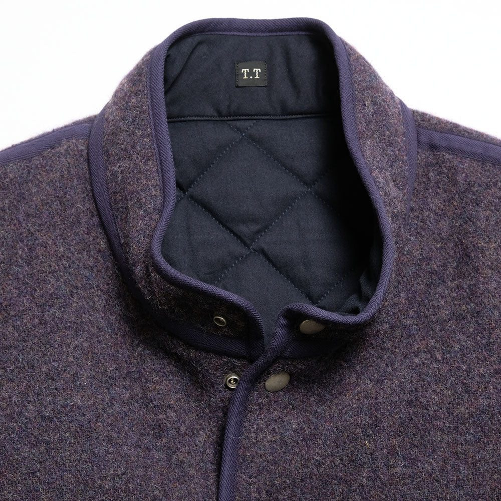 T.T - Lot.323 QUILT LINING BLANKET JACKET - TTAW25323