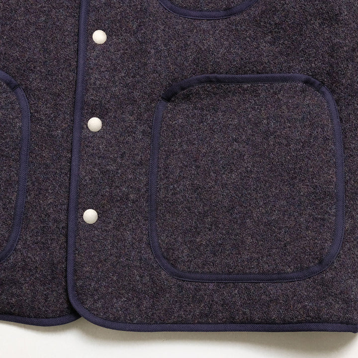 T.T - Lot.323 QUILT LINING BLANKET JACKET - TTAW25323