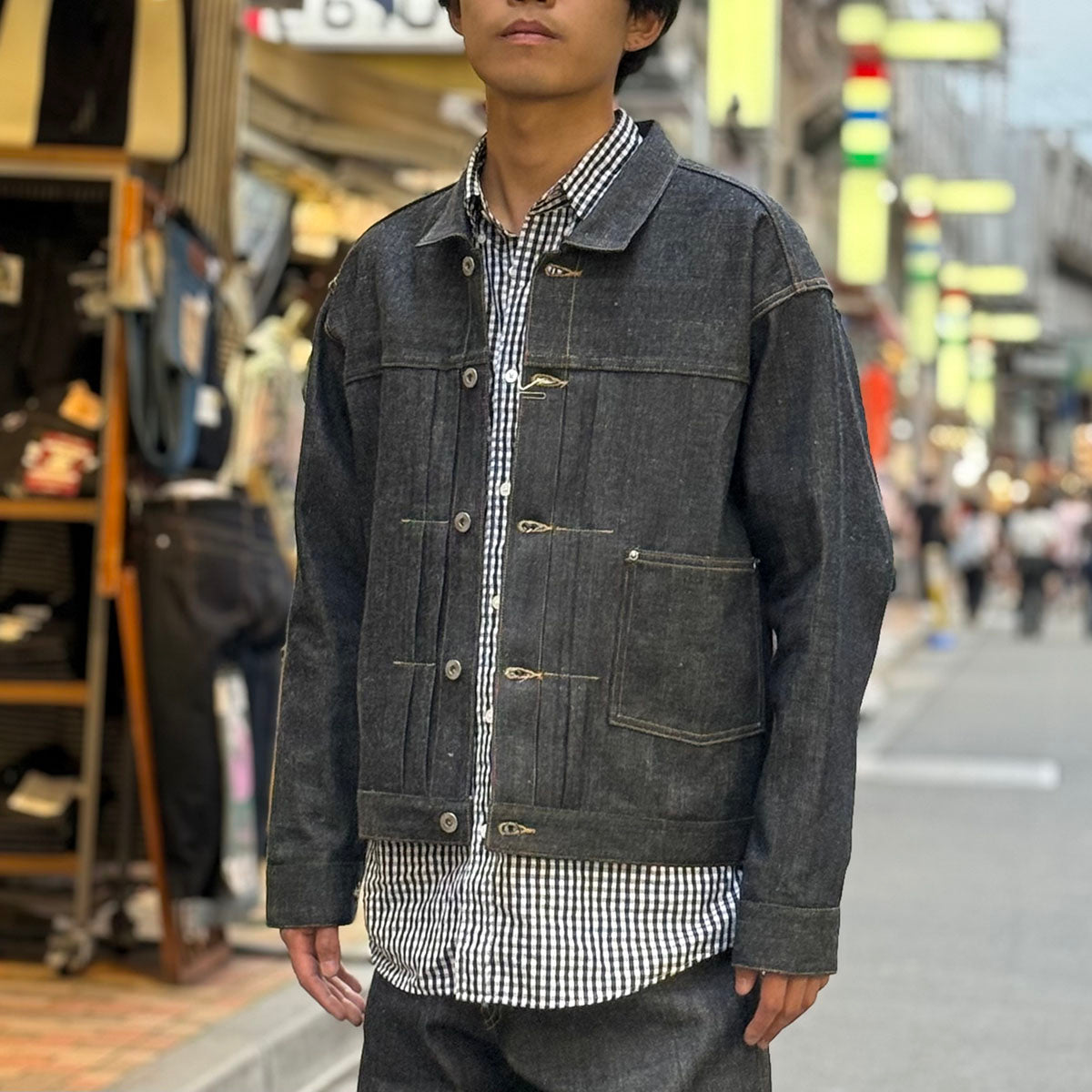 T.T - Lot.703 DENIM JACKET C.1920'S - TTCORE703 – Sun House Online