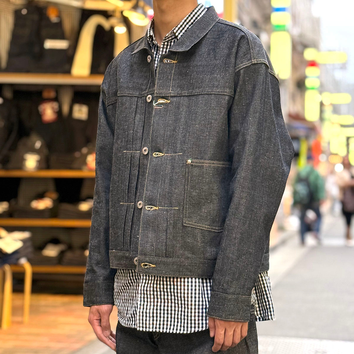 T.T - Lot.703 DENIM JACKET C.1920'S - TTCORE703 – Sun House Online
