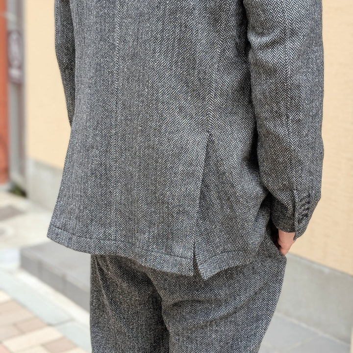 Engineered Garments - Andover Jacket - Poly Wool Herringbone - TX196