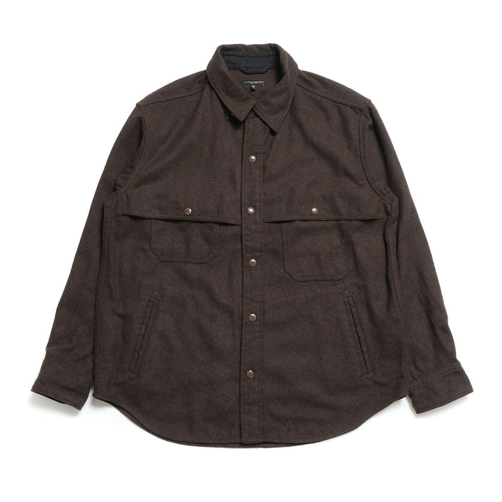 Engineered Garments - Stag Shirt Jacket - Poly Wool Heavy Flannel - TX214