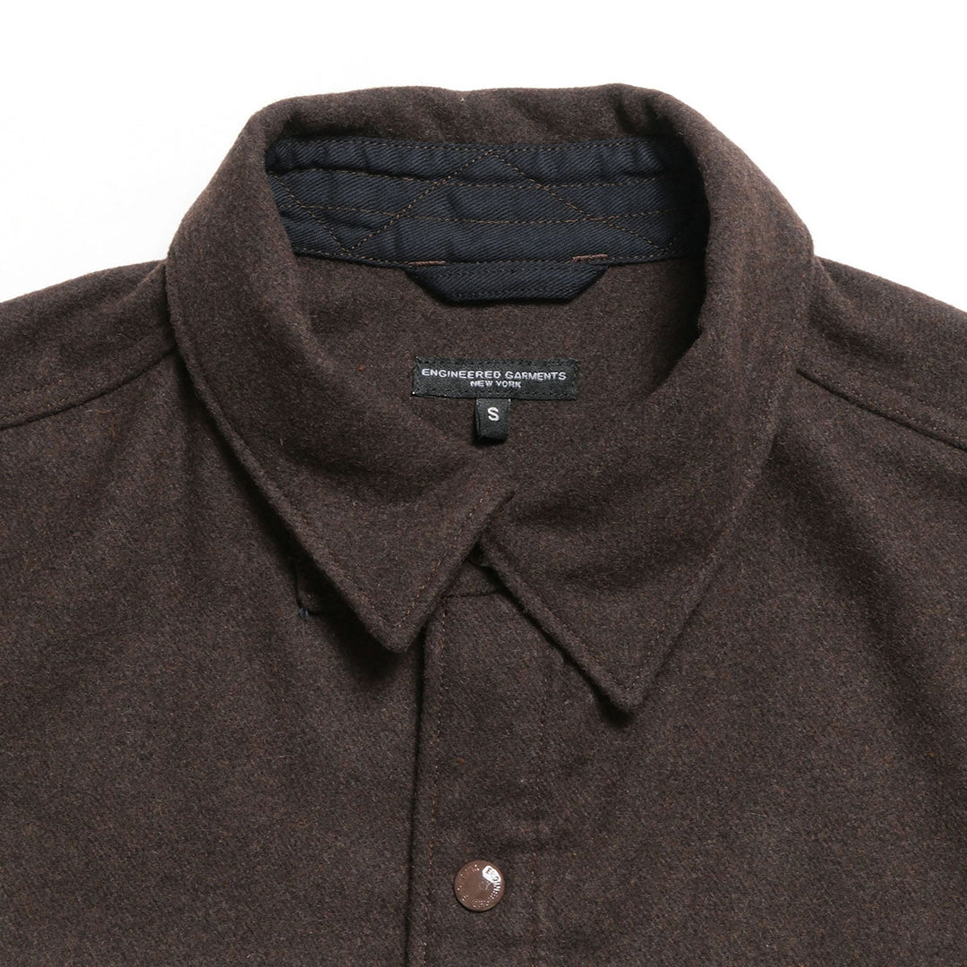 Engineered Garments - Stag Shirt Jacket - Poly Wool Heavy Flannel - TX214