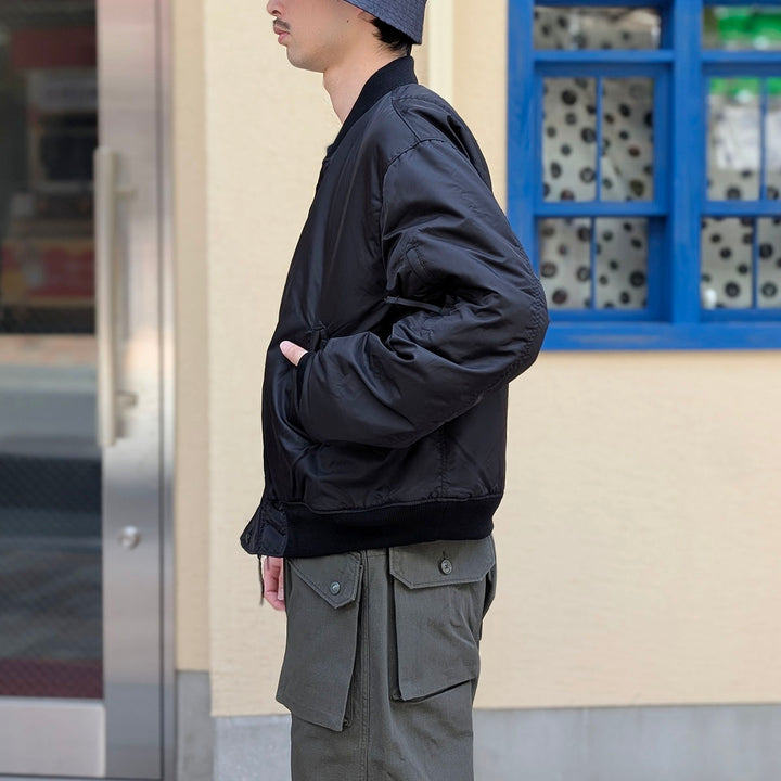 Engineered Garments - Aviator Jacket - Flight Satin Nylon - TX237