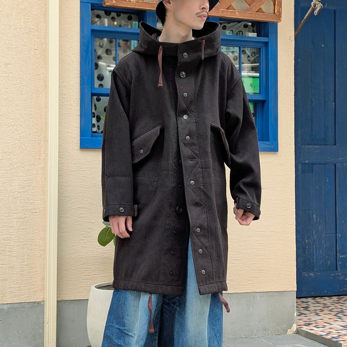 Engineered Garments - Highland Parka - Wool Poly Heavy Tweed
