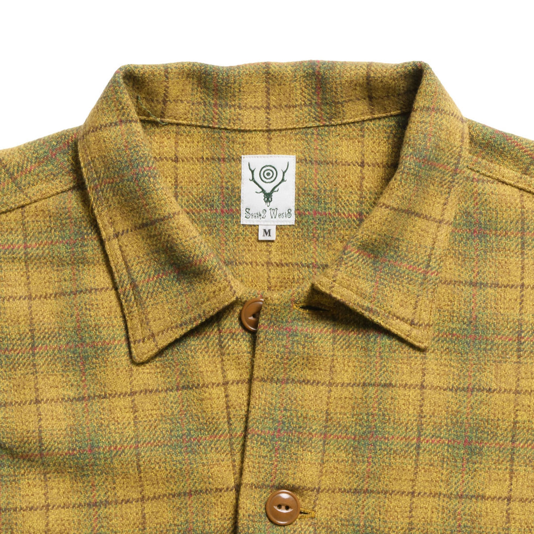 SOUTH2 WEST8 - Smokey Shirt - Cotton Plaid - TY814
