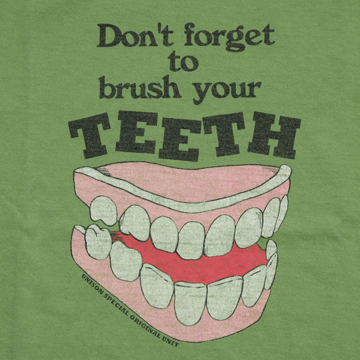 Unison Special - S/S NICKY RINGER TEE (TEETH) - US011-047 – Sun