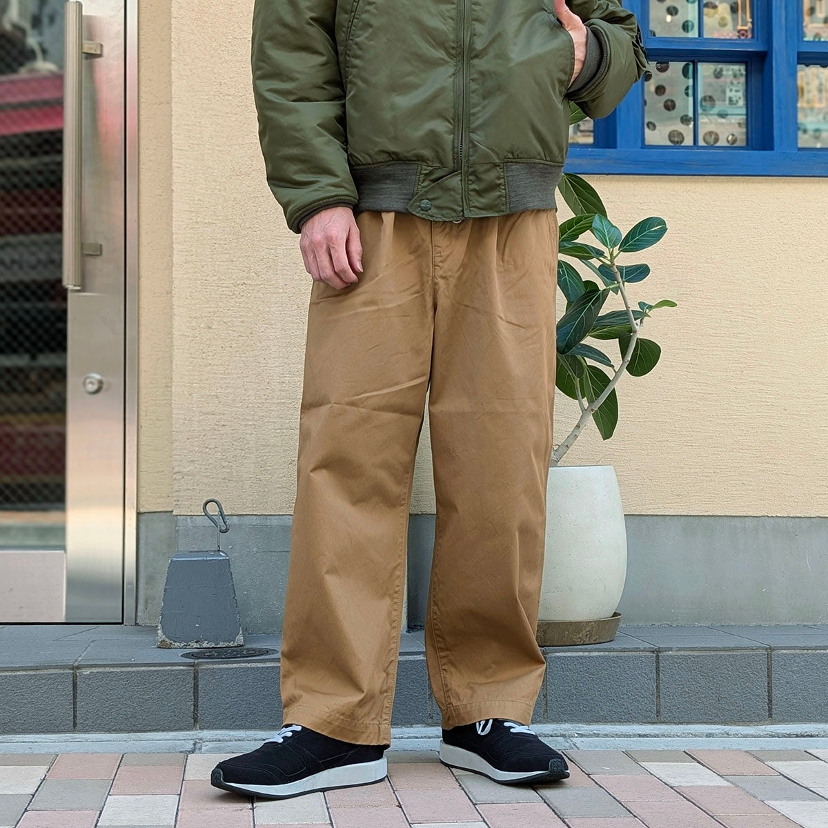 JUNYA WATANABE MAN - 綿ツイル 製品染パンツ - WR-P018-051 – Sun