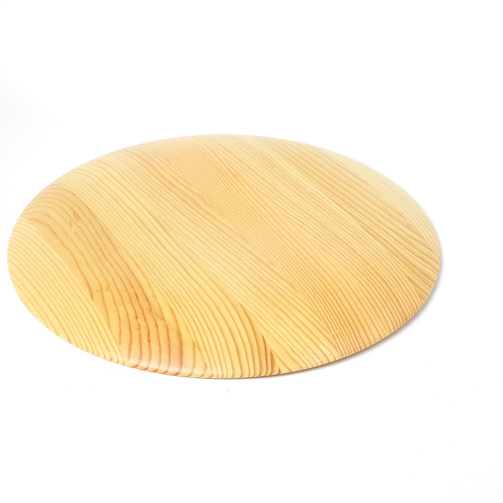 KELLY BOCK - Wooden Round Plate Large