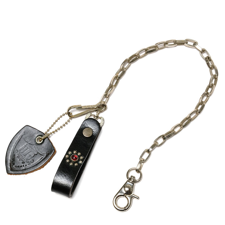 HOLLYWOOD RANCH MARKET - HTC Flower Stone Wallet Chain