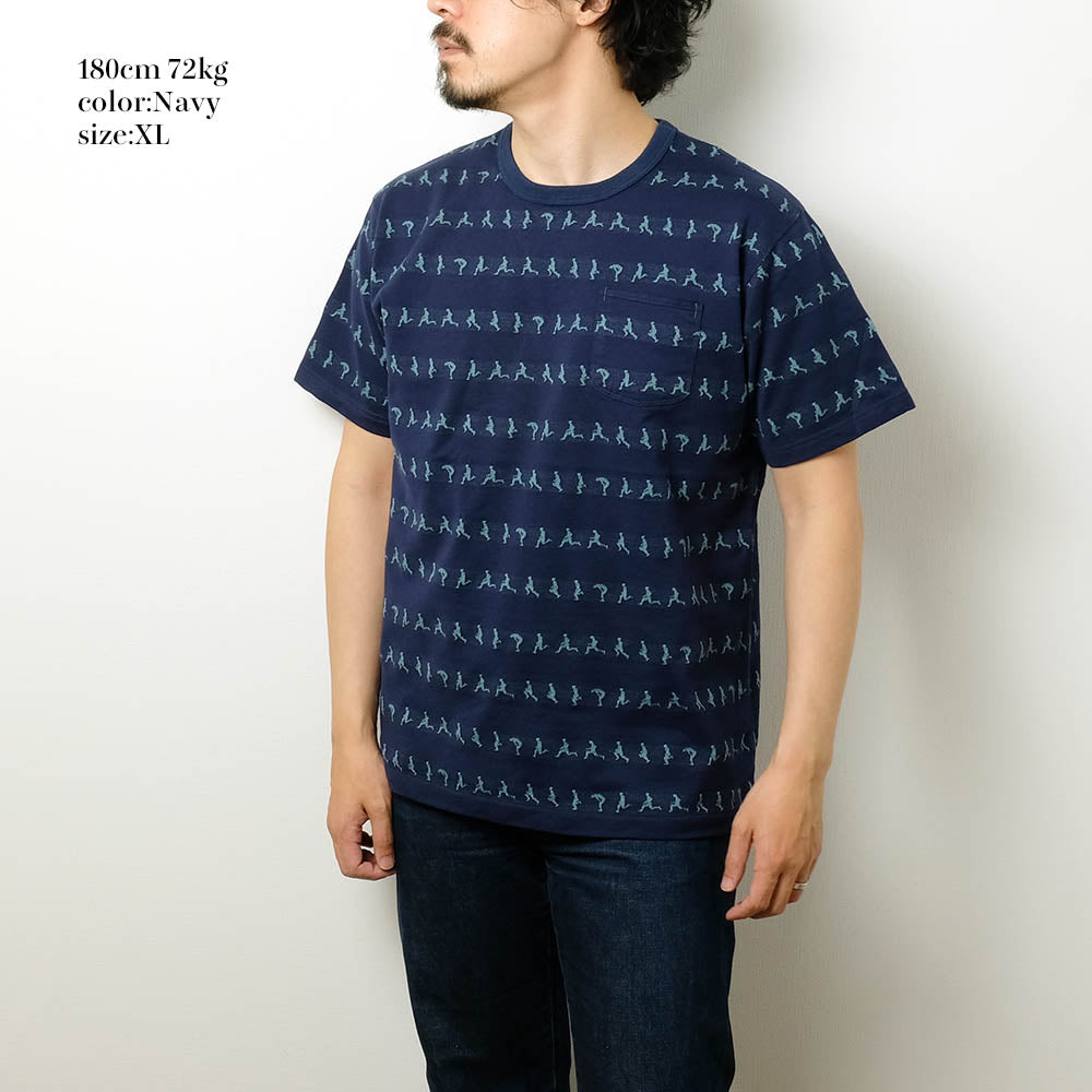 BURGUS PLUS - Jacquard Short Sleeve T-Shirts