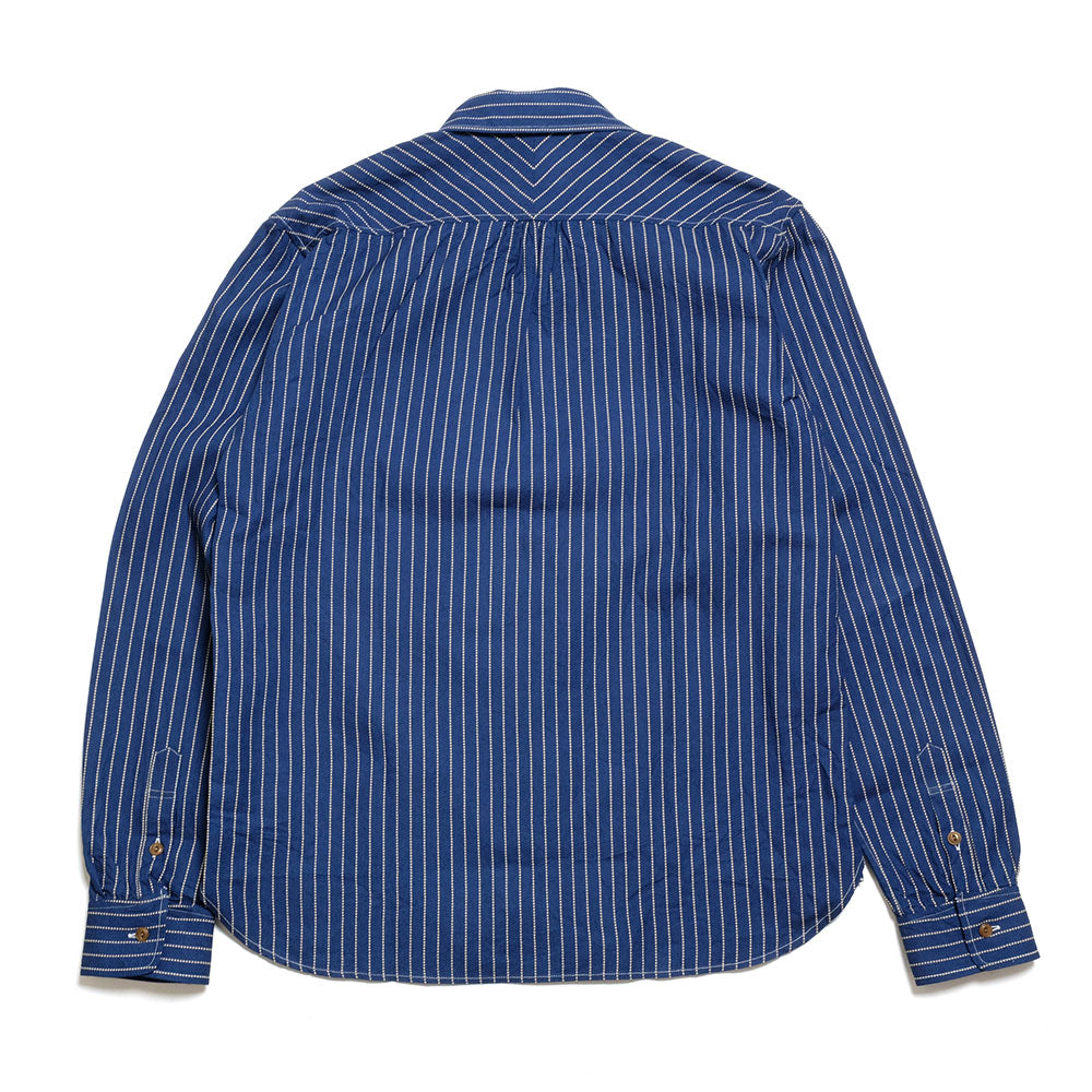 BURGUS PLUS - L/S One Pocket Wabash Shirt -