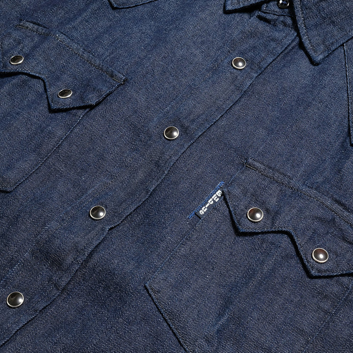 BLUE BLUE - ブラックパール ドレスウエスタンシャツ