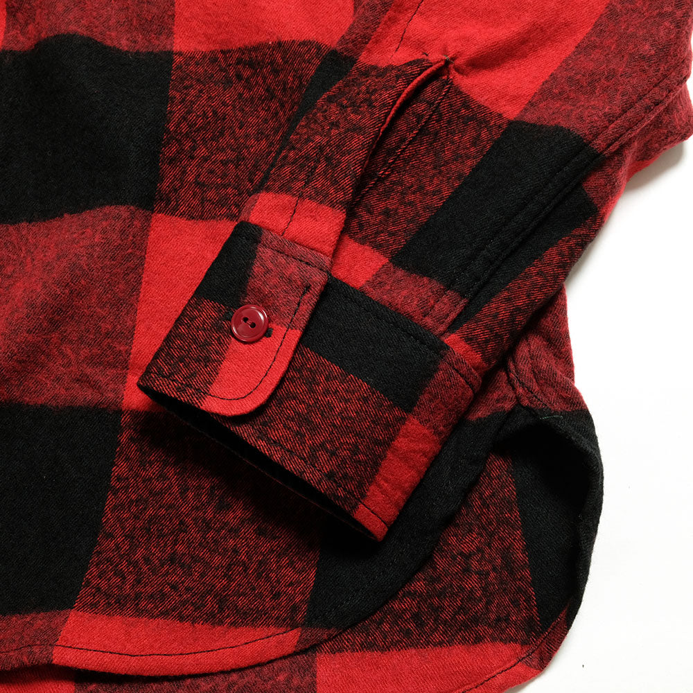 BURGUS PLUS - Wool Block Check Shirt