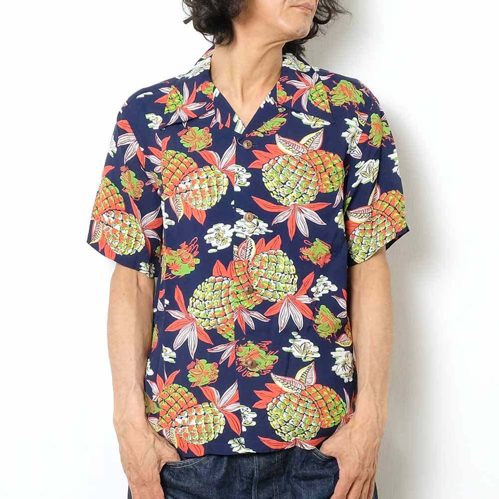 SUN SURFS/S RAYON HAWAIIAN SHIRT 