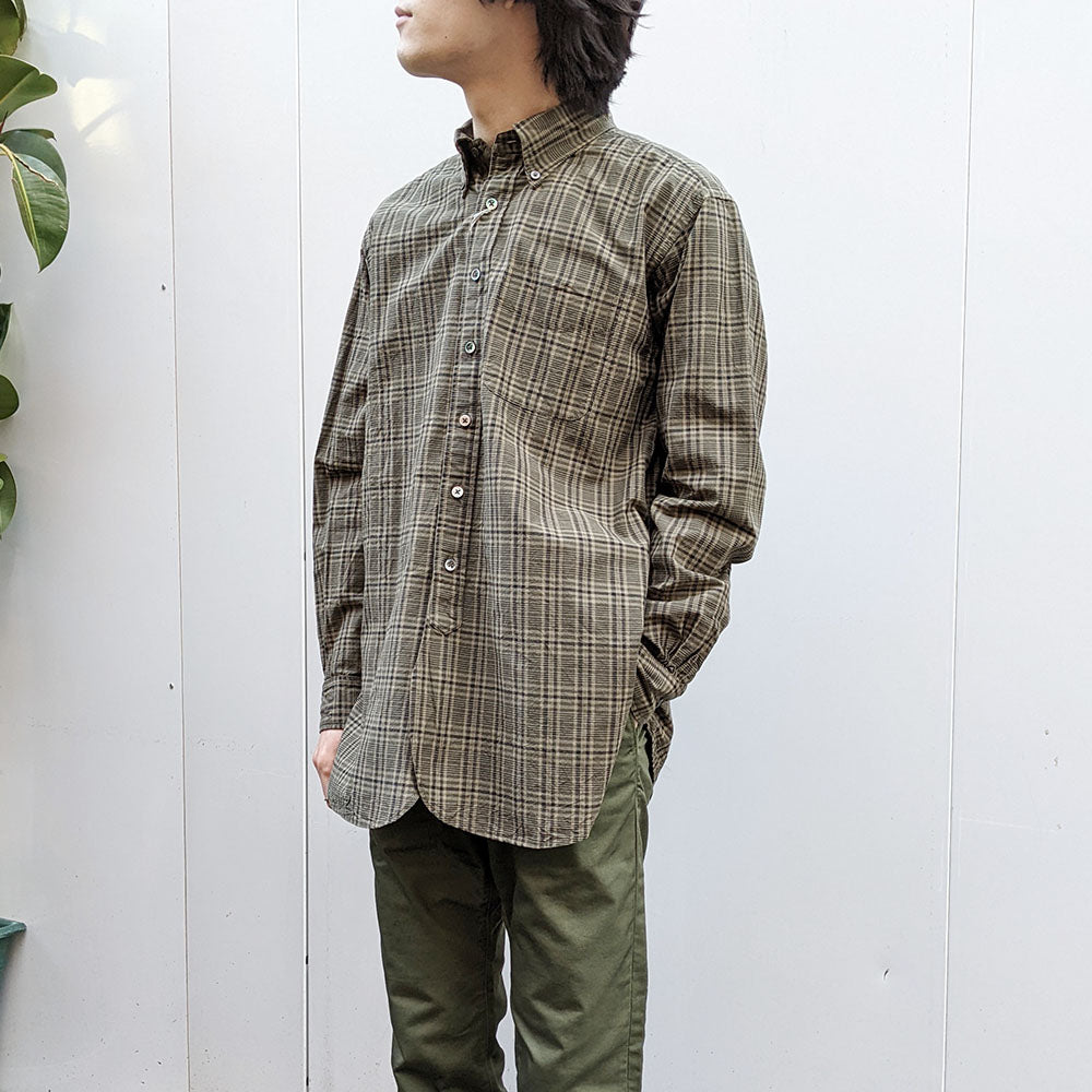 Engineered Garments - 19th BD Shirt - Cotton Madras Check – Sun