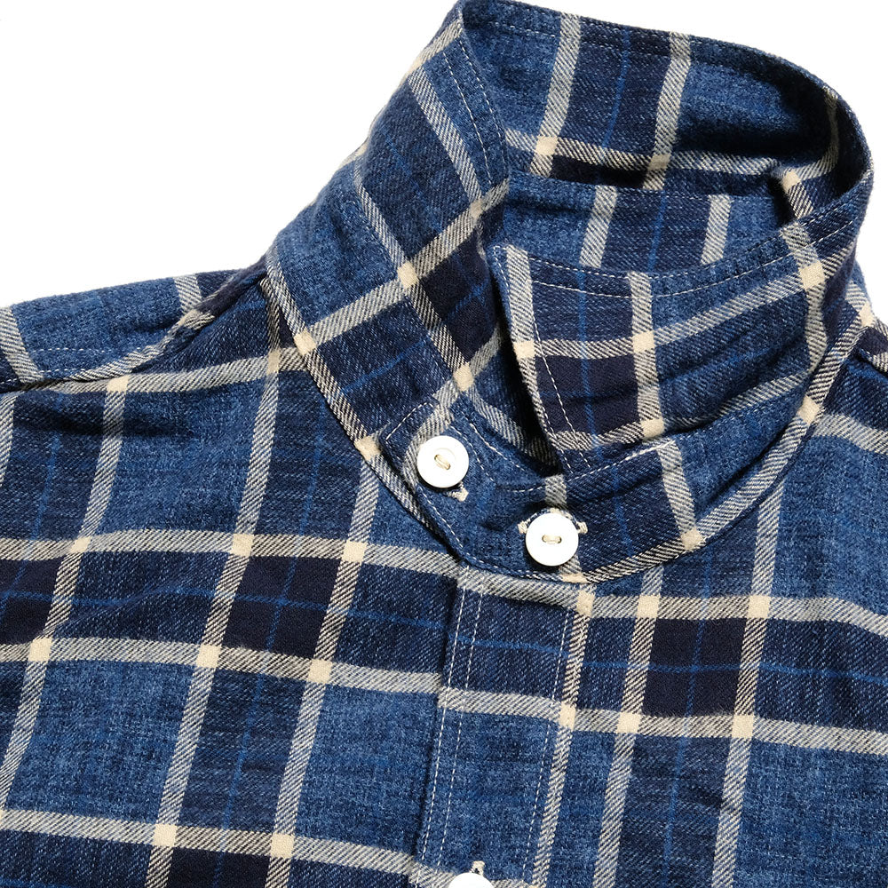 POST O'ALLS - #3216-FP1 The NAVY CUT 2 - cotton flannel plaid - 3216-FP1